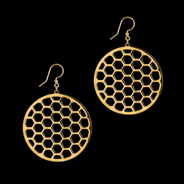 Earrings golf 9 – circle