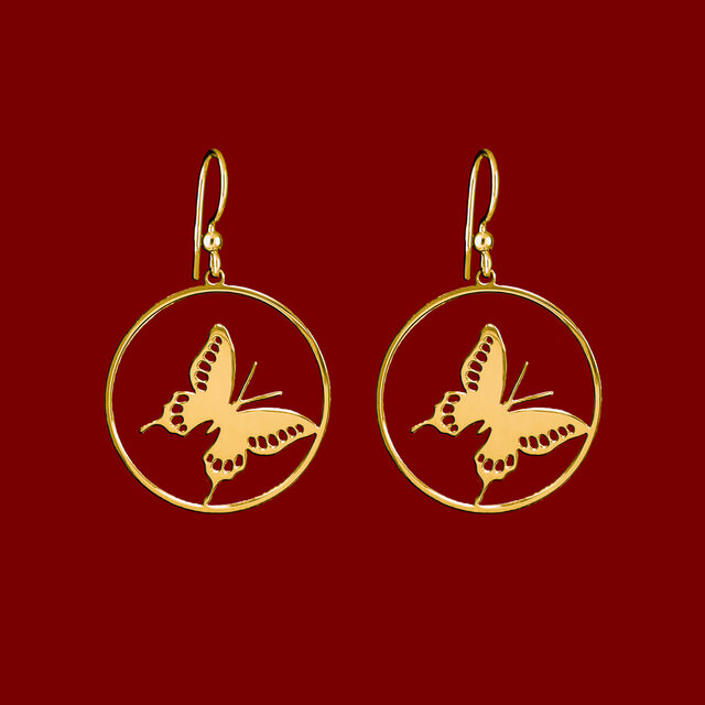 Earrings butterfly – swallowtail