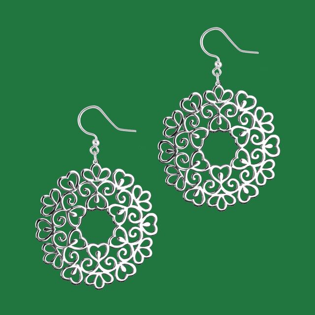 Náušnice čipka – ornament 1