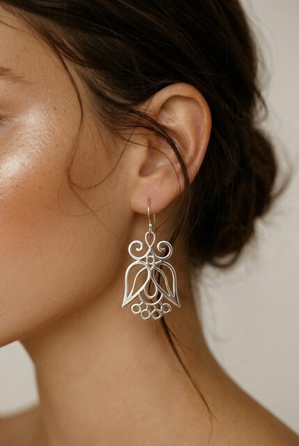 Earrings poppy 2