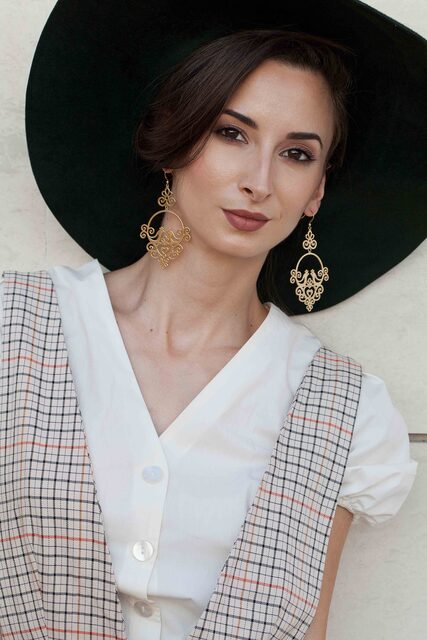 Earrings ornamentalistics – doves