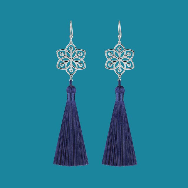 Earrings Flower of life 4 – tassels
