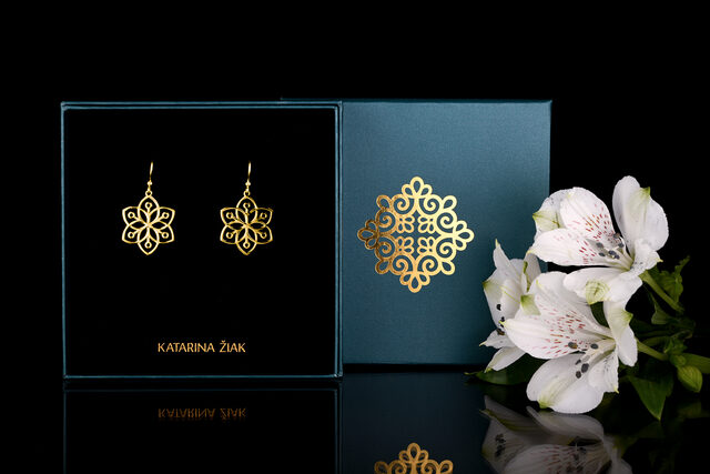 Earrings Flower of life 4