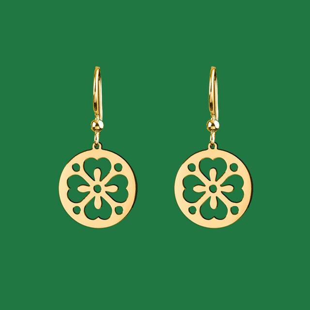 Earrings lace – forget-me-not mini