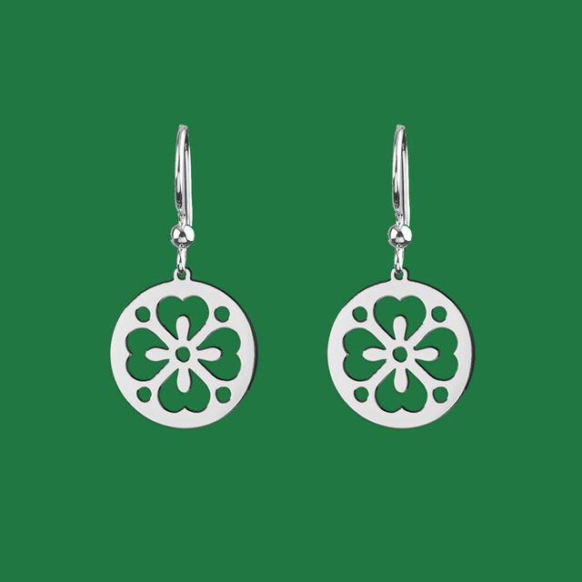 Earrings lace – forget-me-not mini