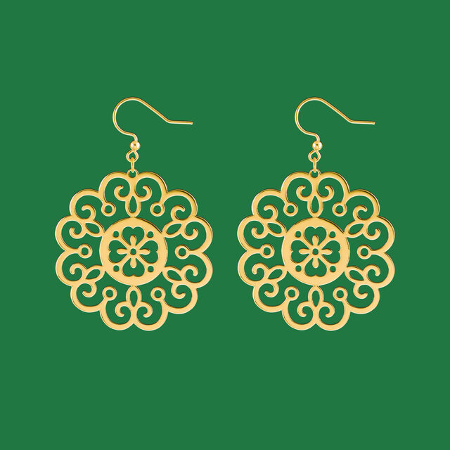 Earrings lace 2 – forget-me-not
