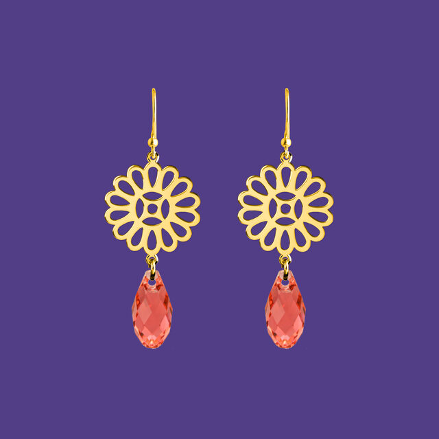 Earrings cifer marguerite – Swarovski