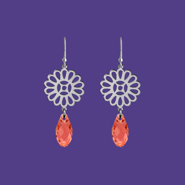 Earrings cifer marguerite – Swarovski