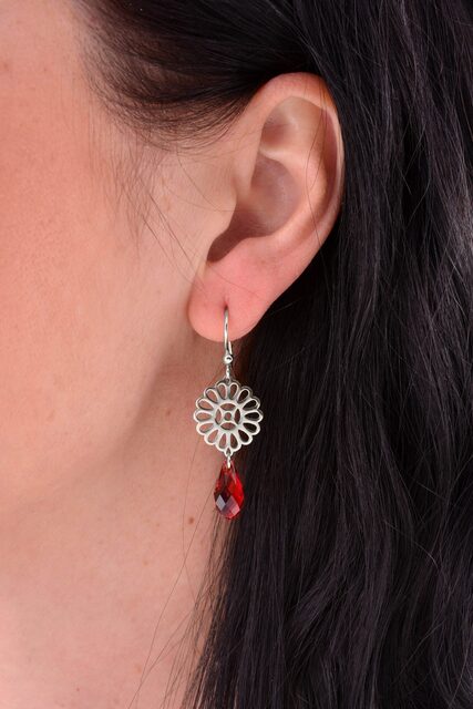 Earrings cifer marguerite – Swarovski