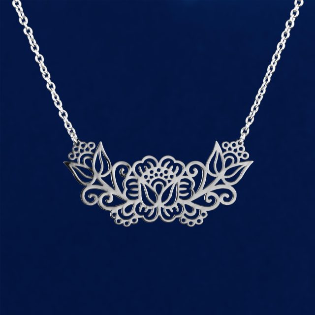 Necklace poppies - arc