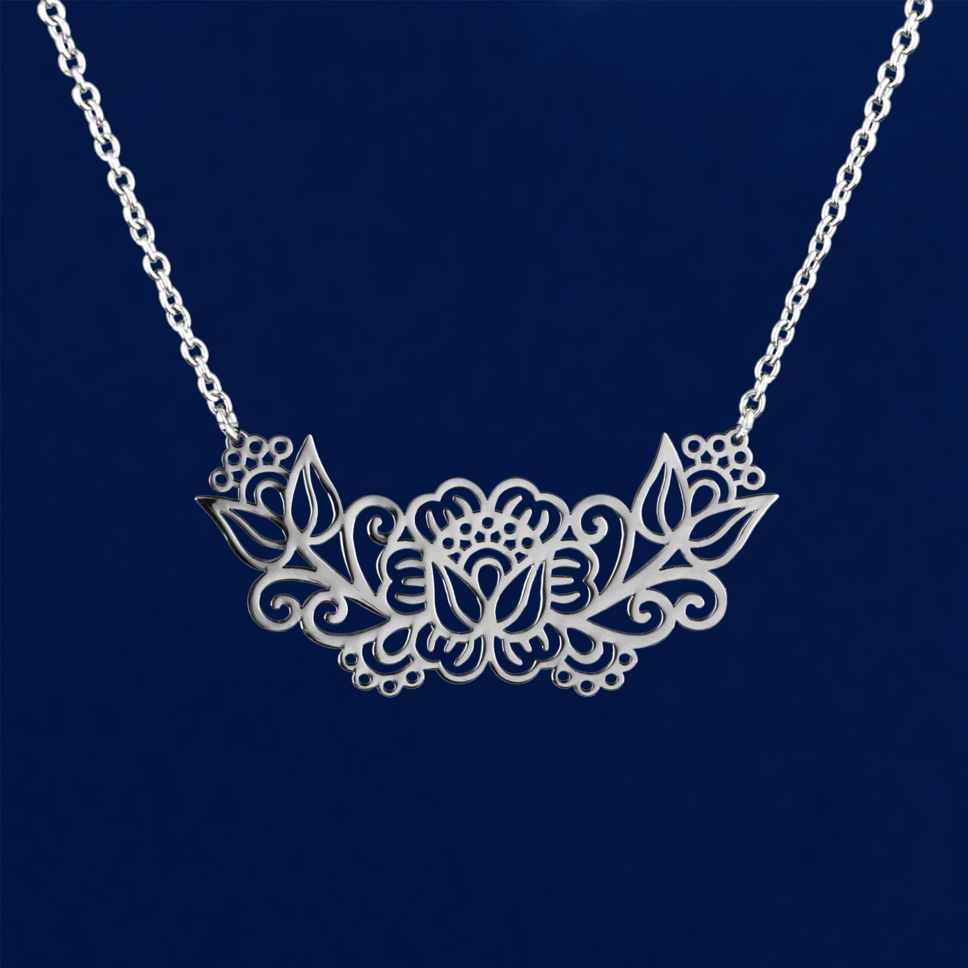 Necklace poppies - arc