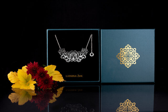 Necklace poppies – arc