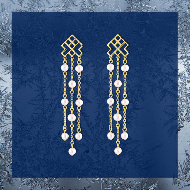 Studs – Novohrad waterfall + pearls 1