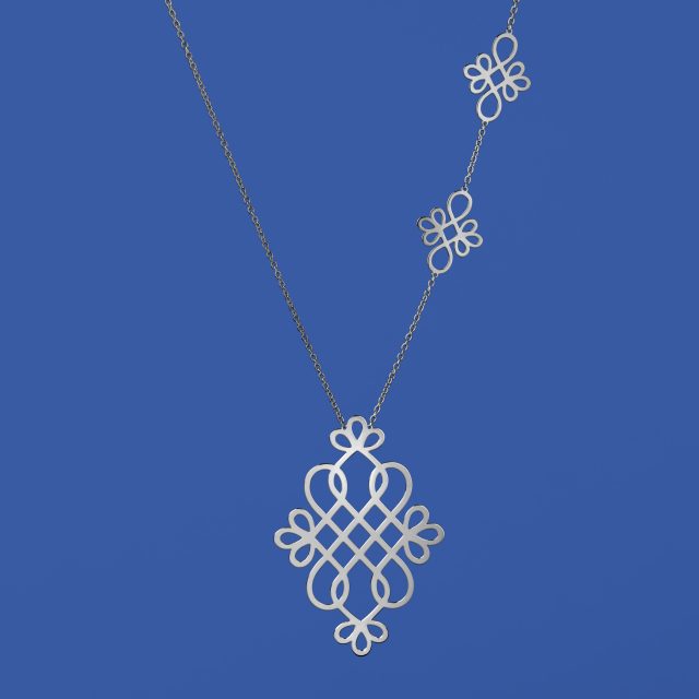 Necklace infinity 4 - long