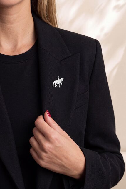 Badge – Piaffe – rider