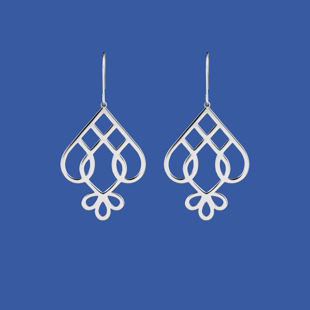 Earrings infinity 2