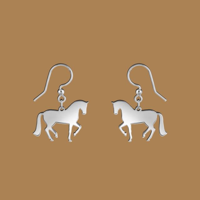 Earrings piaffe - mini horse