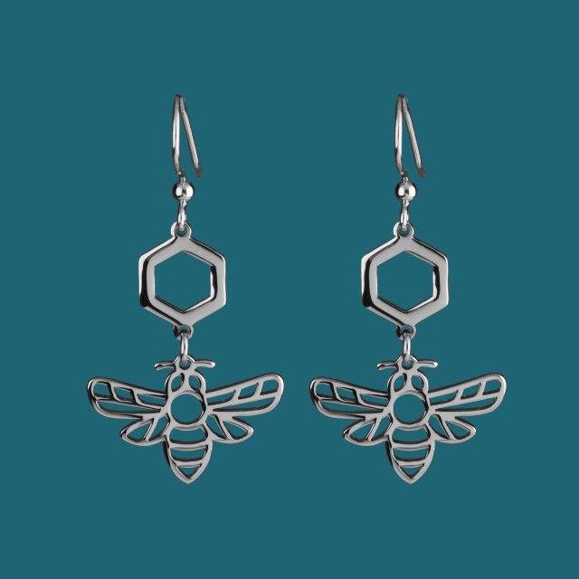 Earrings bee 1