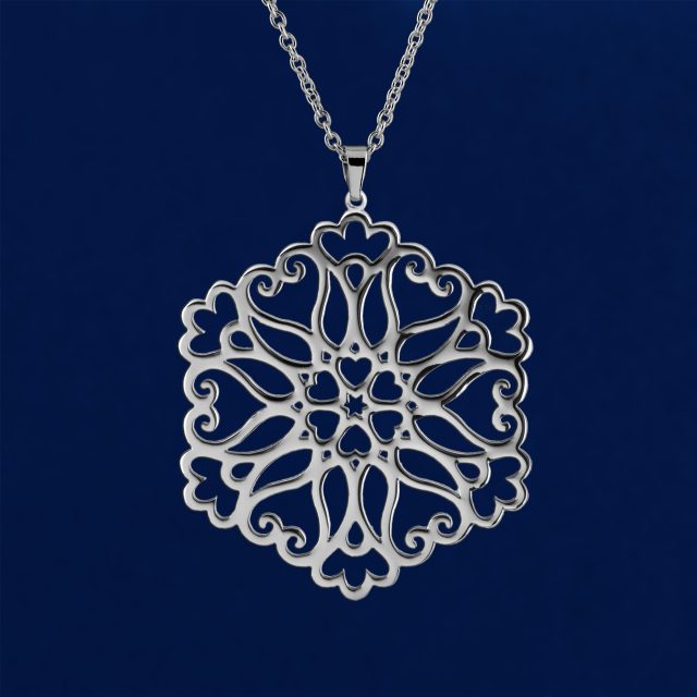 Pendant snowdrops - ornament 1