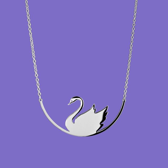 Necklace swan