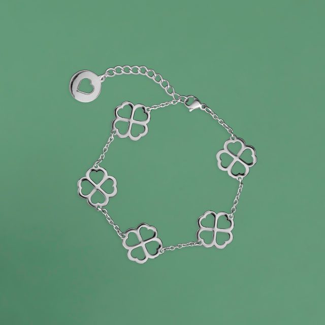 Bracelet quatrefoil 2