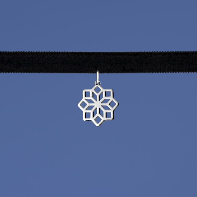 Náhrdelník choker hviezda