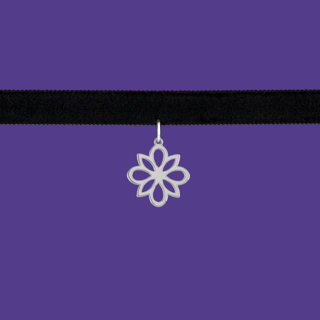 Necklace choker cifer ornament