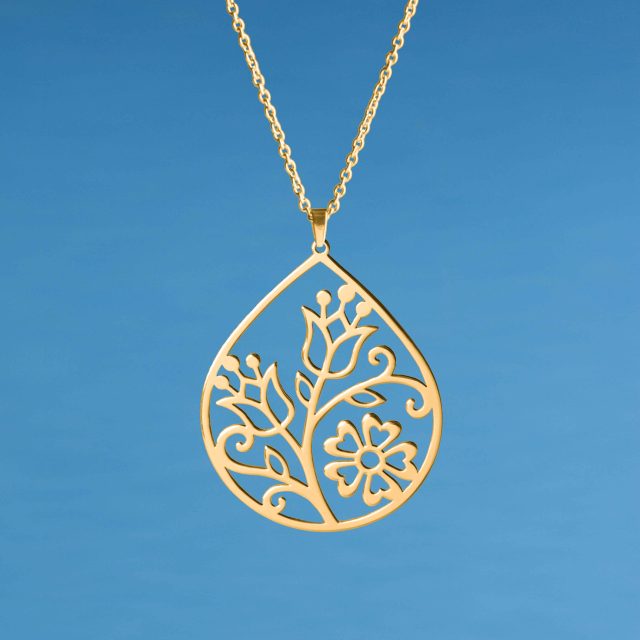 Pendant vajnory flowers - tear