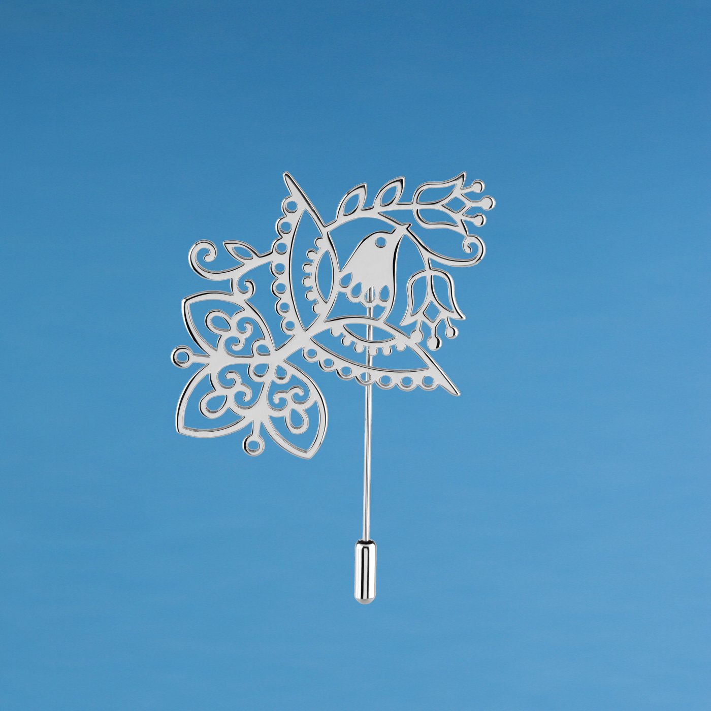 Brooch vajnory birdie