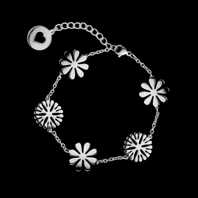 Bracelet Trakovice flowers combined