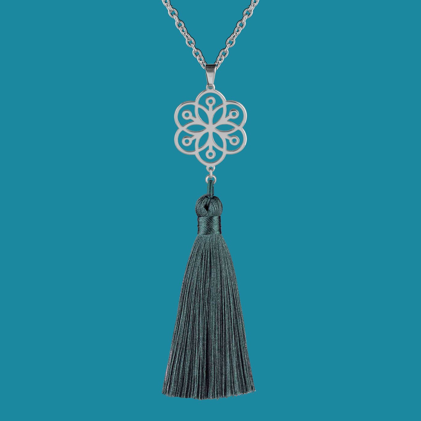 Pendant Flower of life 1 - tassel