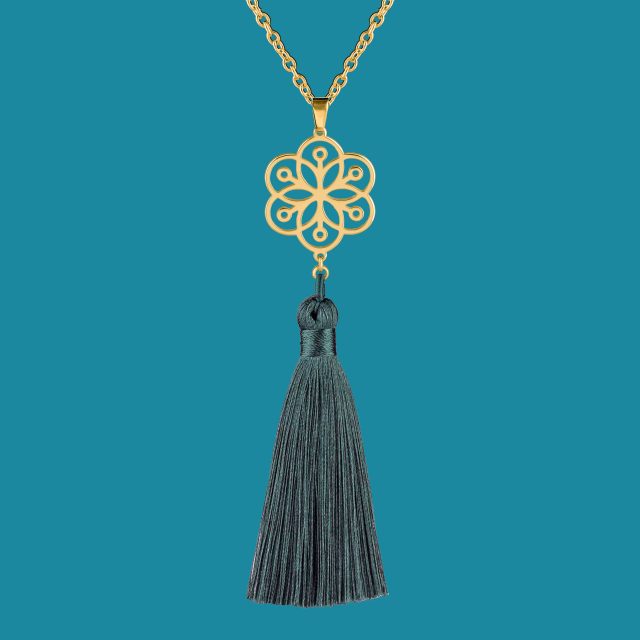 Pendant Flower of life 1 - tassel