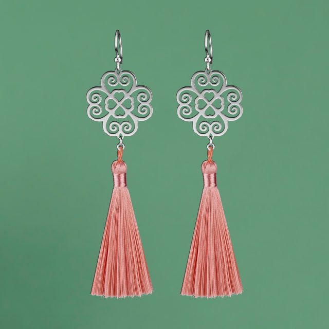 Earrings Little bit of luck 5 - tassels