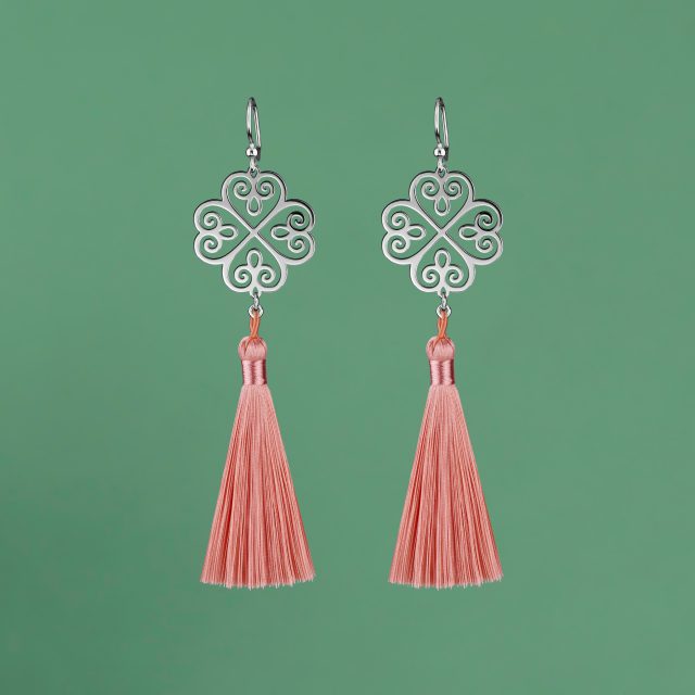 Earrings Little bit of luck 4 - tassels