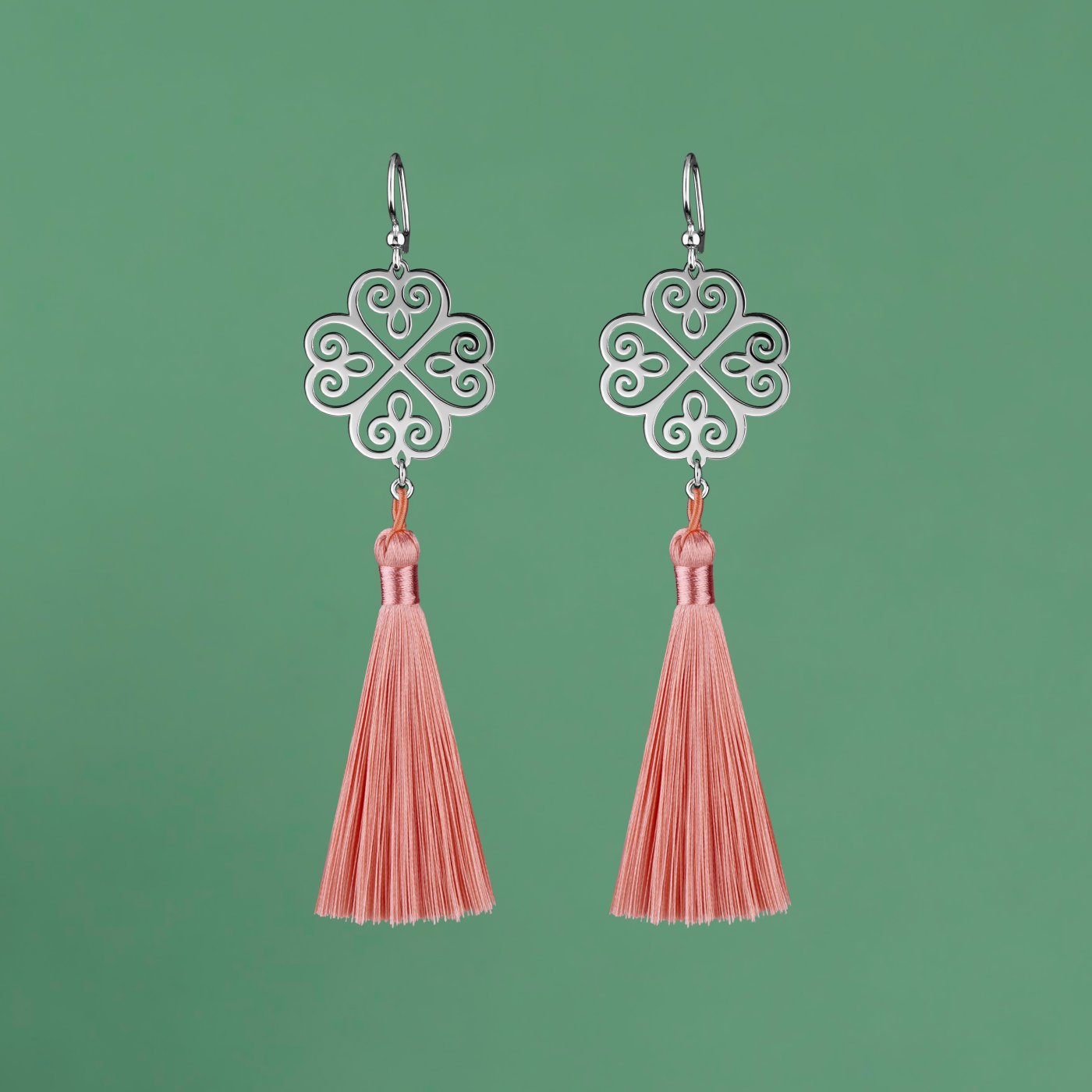 Earrings Little bit of luck 4 - tassels