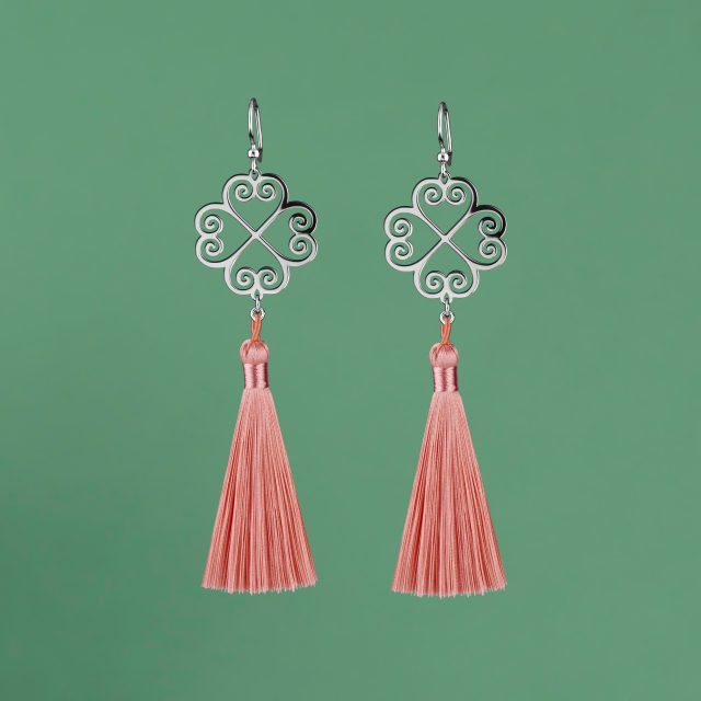Earrings Little bit of luck 3 - tassels