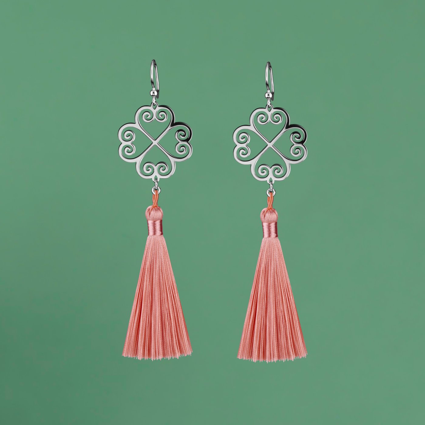 Earrings Little bit of luck 3 - tassels