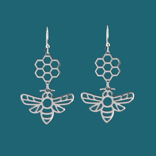 Earrings bee 2