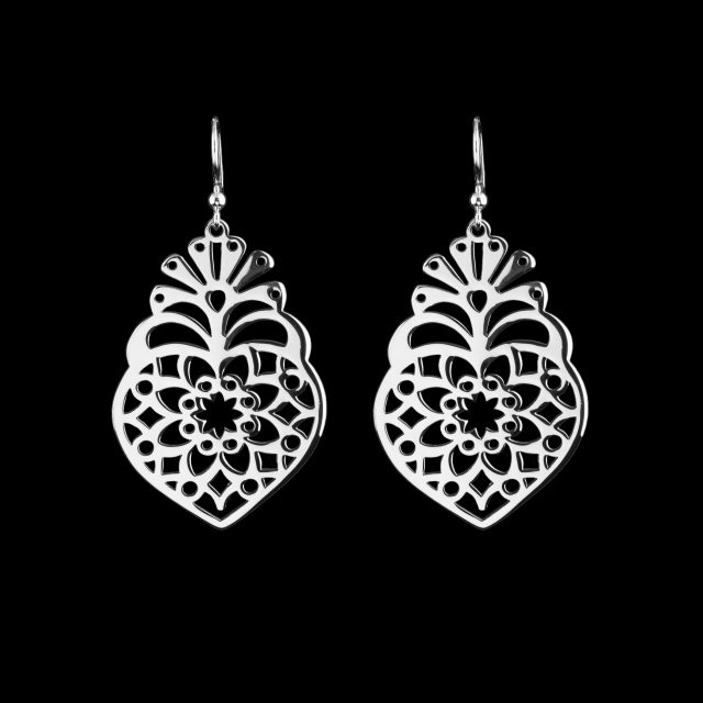Earrings Trakovice 7 - heart