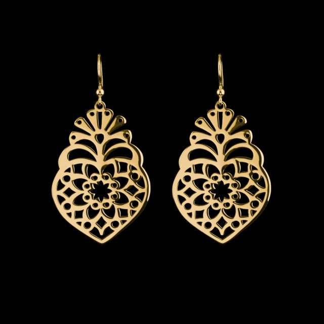 Earrings Trakovice 7 - heart