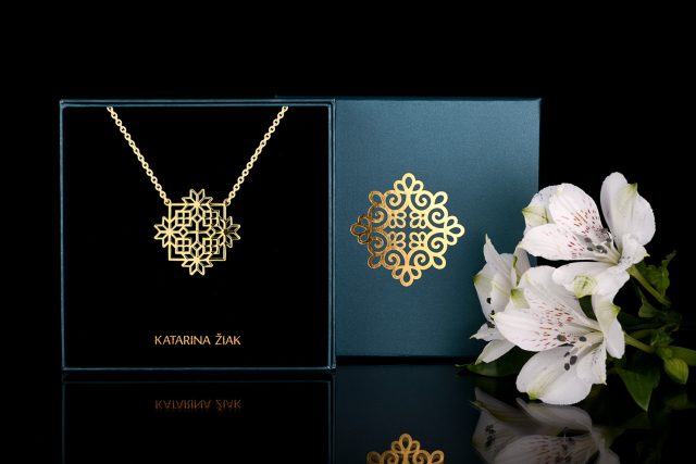 Necklace Novohrad – square 5