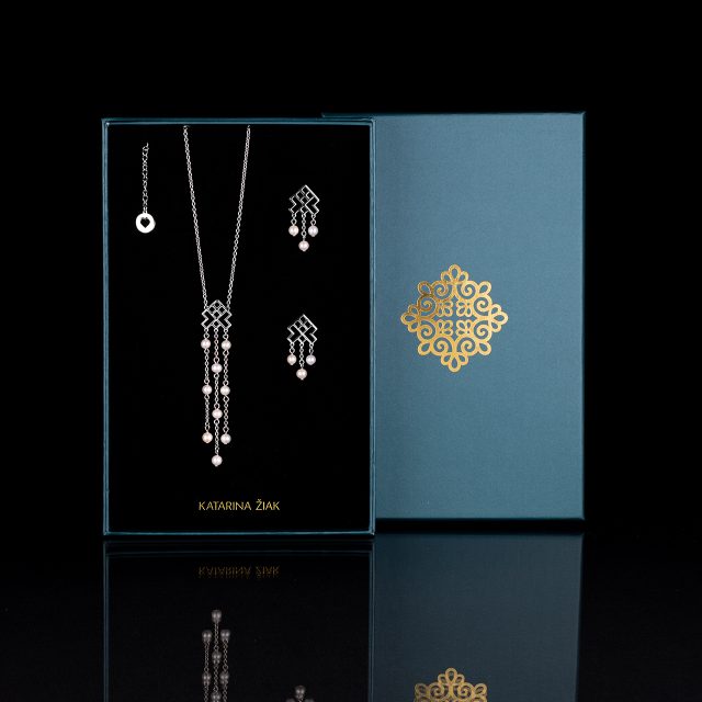 Set Novohrad vodopád+ perly