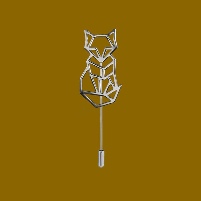 Brooch fox