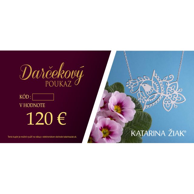 Gift voucher hearts - 120€