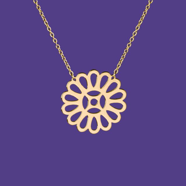 Necklace cifer marguerite