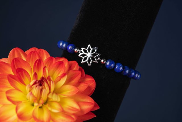 Bracelet Novohrad star - lapis