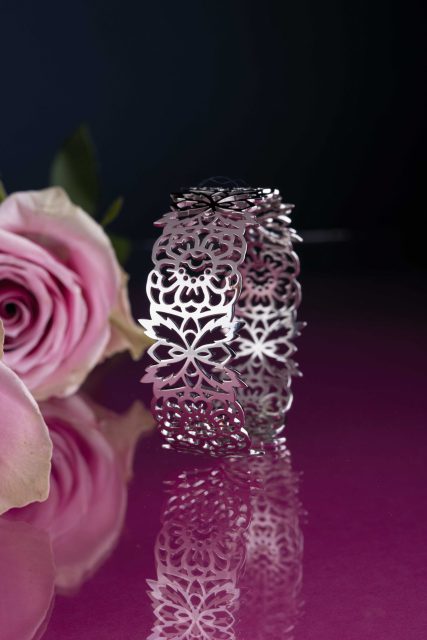 Bracelet blueprint flower ornament 2 - band