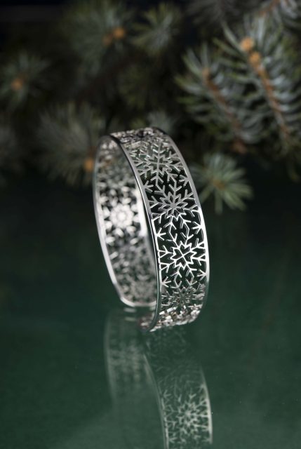 Bracelet Snowflake Ornament 1 – Band