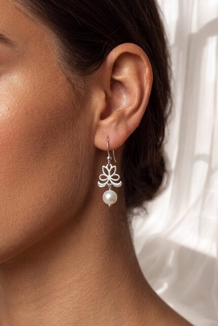 BACUCH Earrings – Ornament with Pearl
