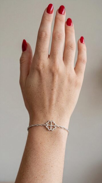 Bracelet Závadka Four-leaf Clover MINI – chain